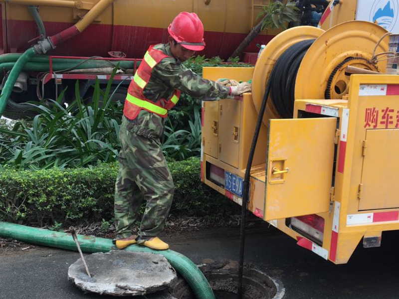 温州茶山疏通管道疏通下水道清洗清理化粪池马桶疏通维修